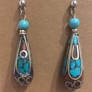 Unique African Bead Earrings